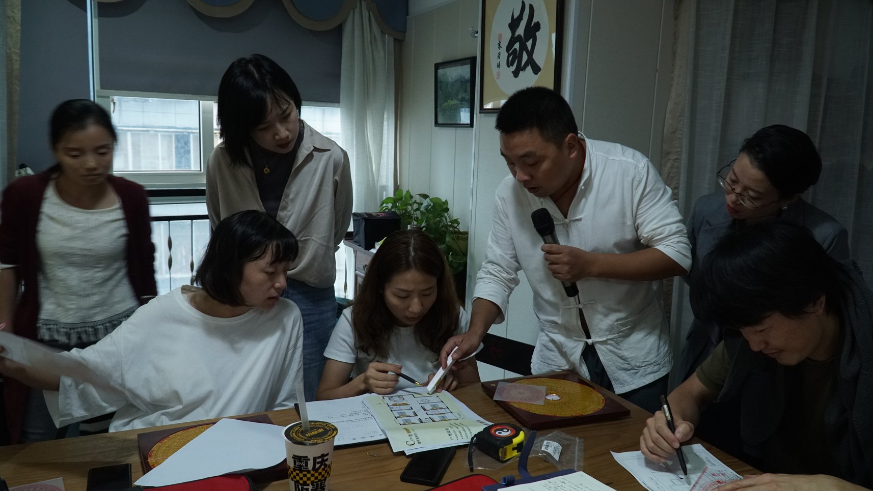 李九燚风水师傅重庆风水培训手把手实际操作课程！！