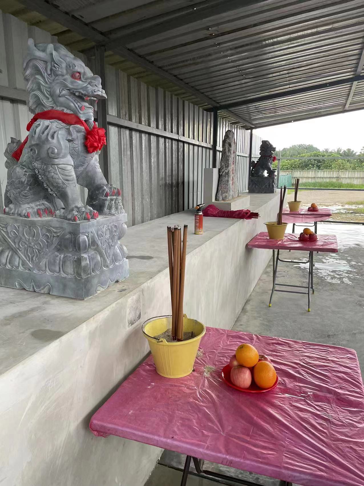  重庆风水大师李九易（燚）为马来西亚福主厂房风水处理！！
